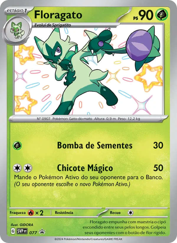 Floragato (SVP Black Star Promos #077/225)