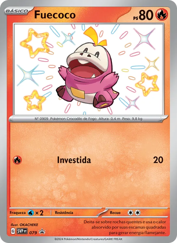 Fuecoco (SVP Black Star Promos #079/225)