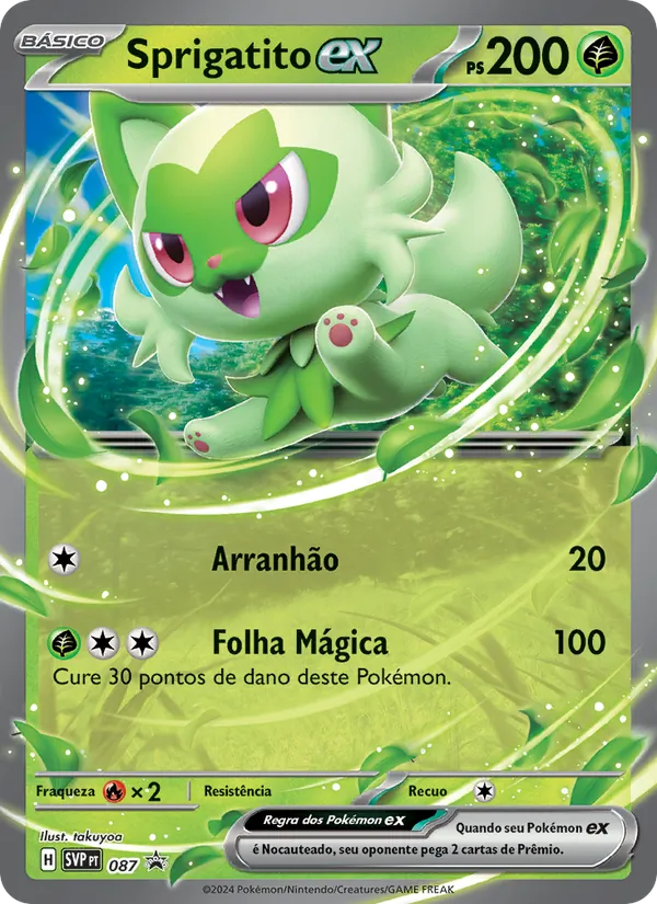 Sprigatito ex (SVP Black Star Promos #087/225)