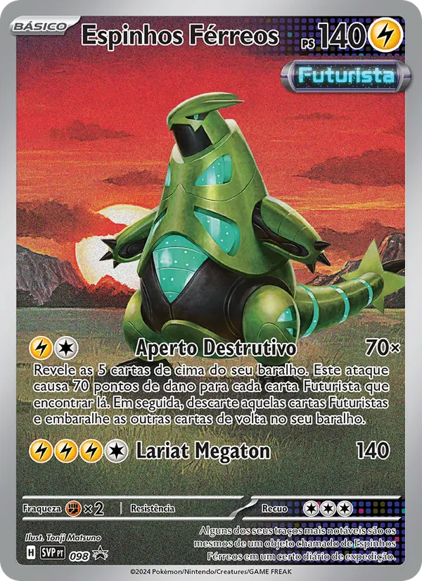 Espinhos Férreos (SVP Black Star Promos #098/225)