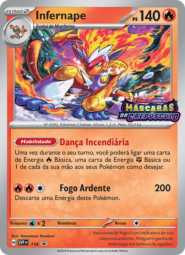Infernape (SVP Black Star Promos #116/225)