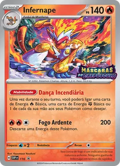 Infernape (SVP Black Star Promos #116/225)