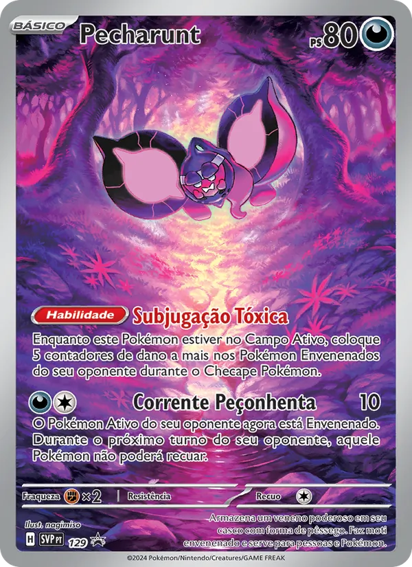 Pecharunt (SVP Black Star Promos #129/225)