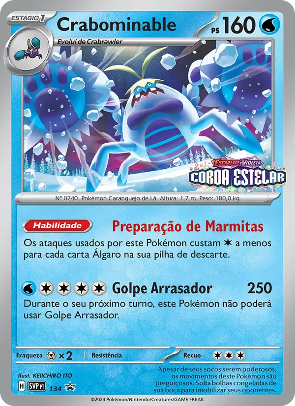 Crabominable (SVP Black Star Promos #134/225)