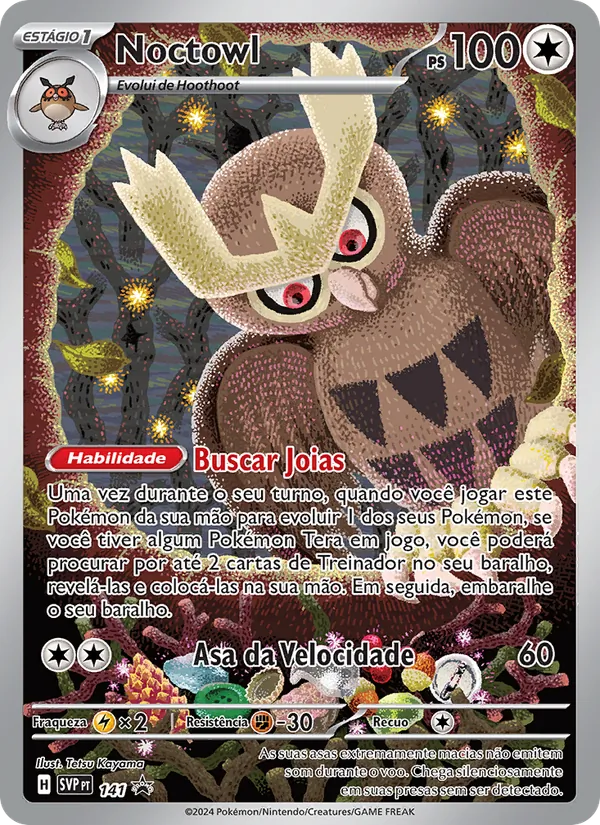Noctowl (SVP Black Star Promos #141/225)