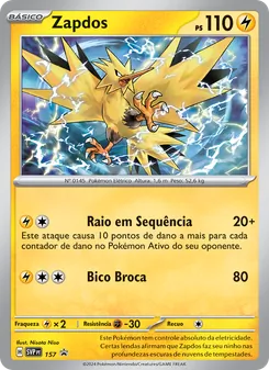 Zapdos (SVP Black Star Promos #157/225)