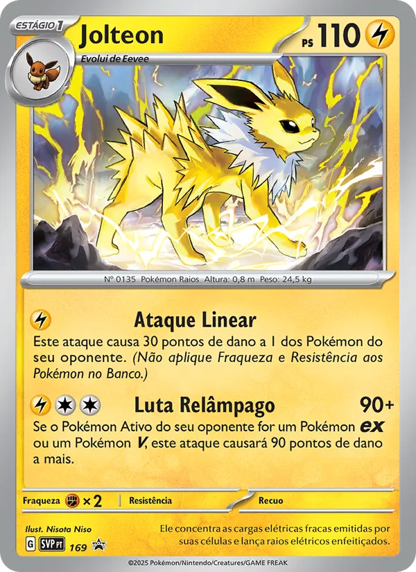 Jolteon (SVP Black Star Promos #169/225)