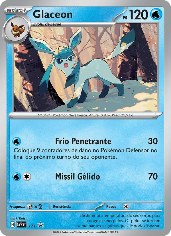 Glaceon (SVP Black Star Promos #171/225)
