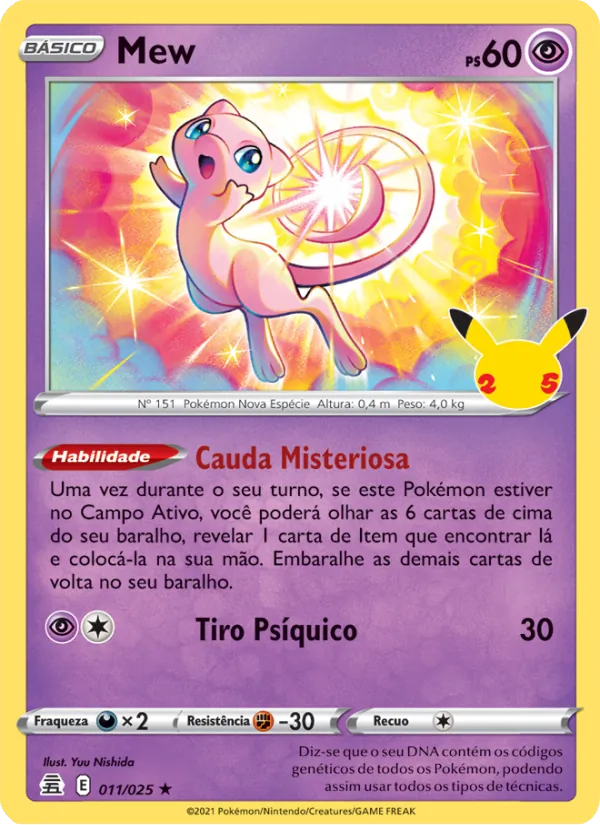 Mew (Celebrations #11/25)