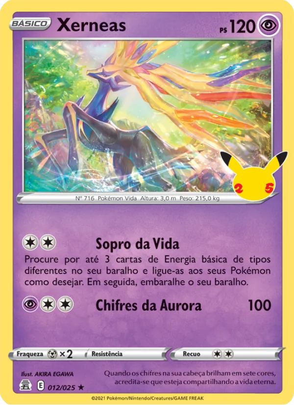 Xerneas (Celebrations #12/25)