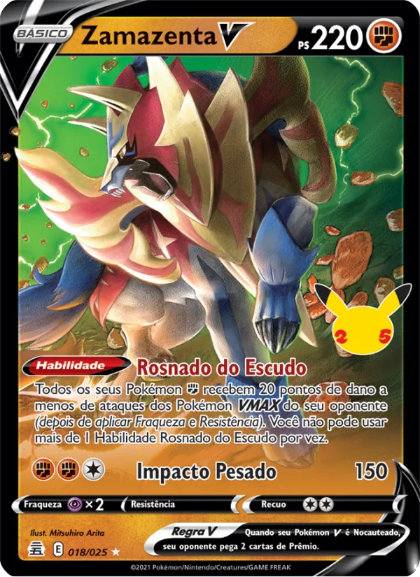 Zamazenta V (Celebrations #18/25)