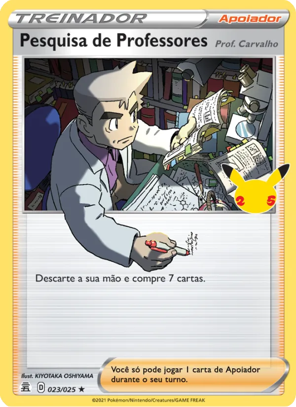 Pesquisa de Professores (Celebrations #23/25)