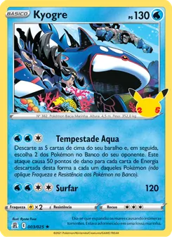Kyogre (Celebrations #3/25)