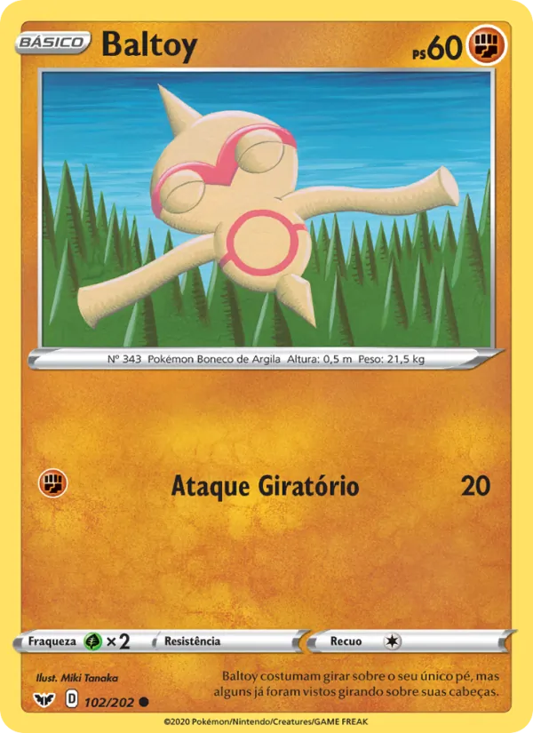 Baltoy (Sword & Shield #102/202)