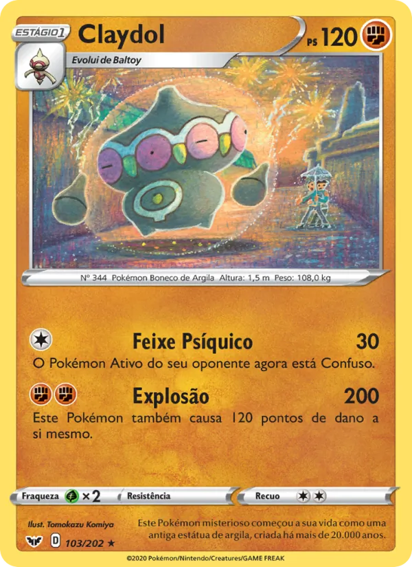 Claydol (Sword & Shield #103/202)