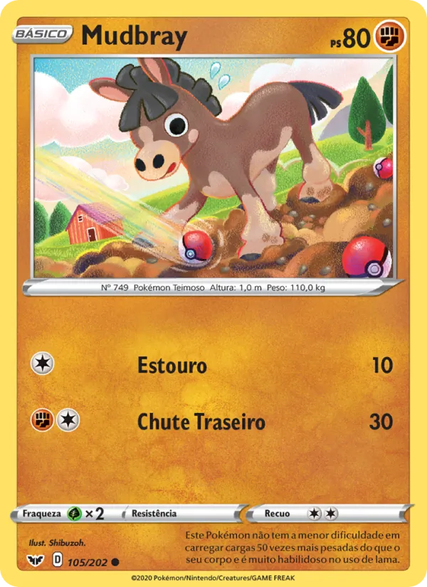 Mudbray (Sword & Shield #105/202)