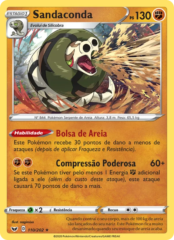 Sandaconda (Sword & Shield #110/202)