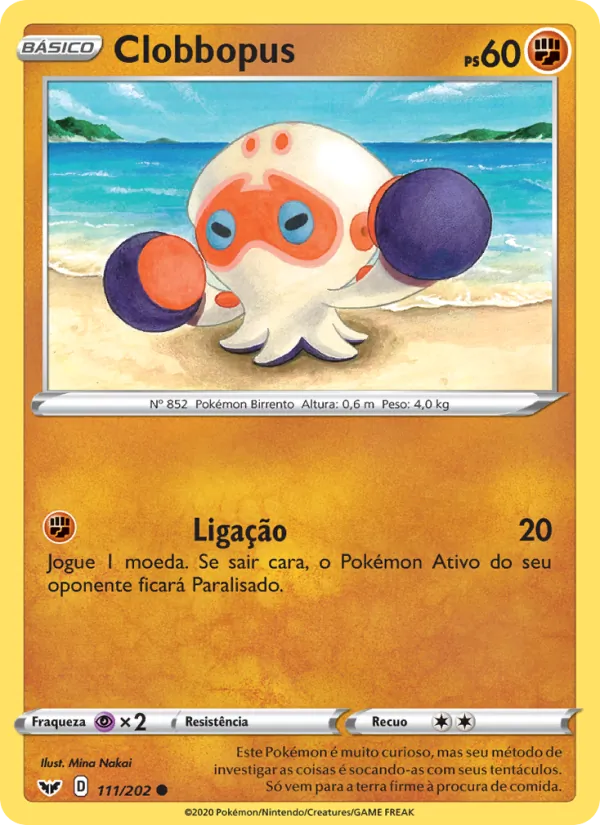 Clobbopus (Sword & Shield #111/202)