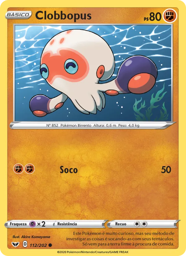 Clobbopus (Sword & Shield #112/202)
