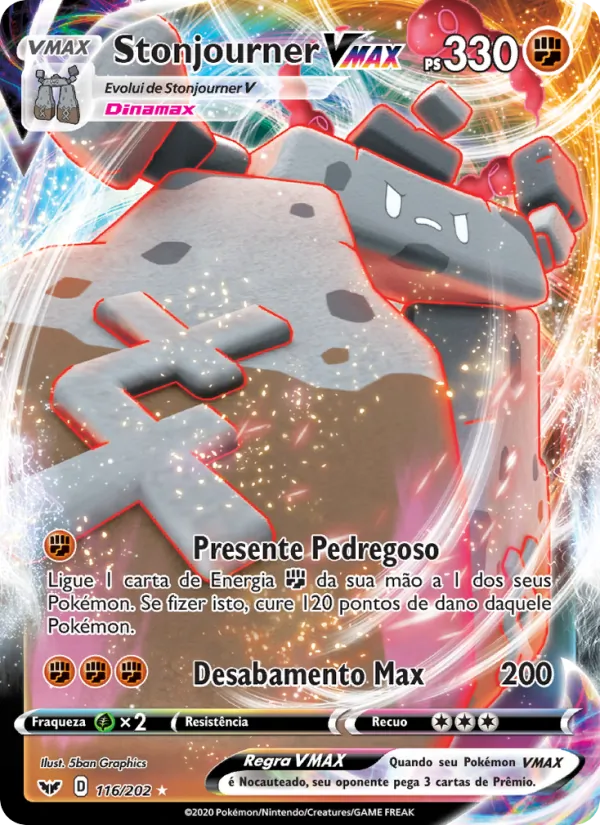 Stonjourner VMAX (Sword & Shield #116/202)