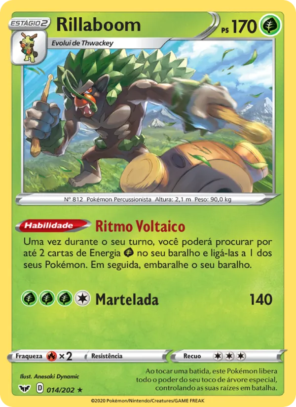 Rillaboom (Sword & Shield #14/202)