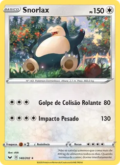 Snorlax (Sword & Shield #140/202)