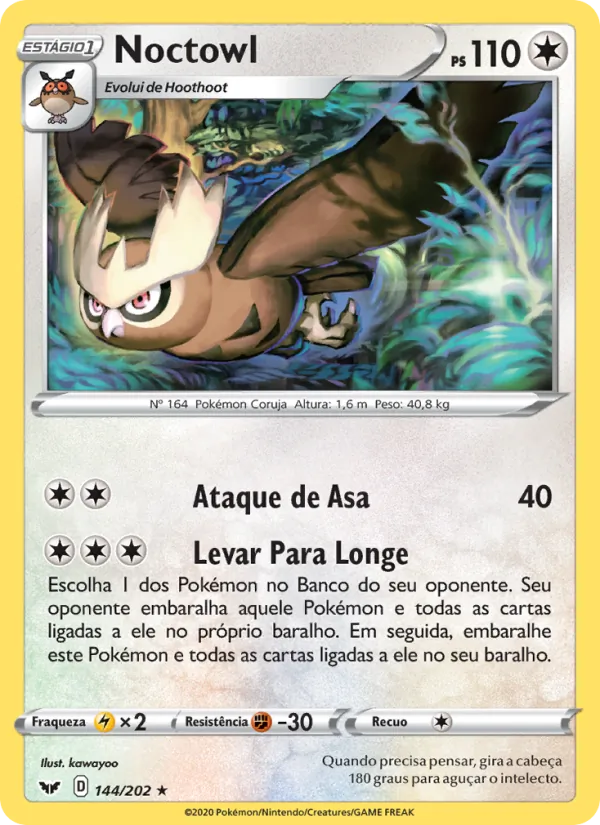 Noctowl (Sword & Shield #144/202)
