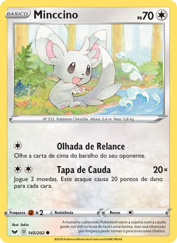 Minccino (Sword & Shield #145/202)
