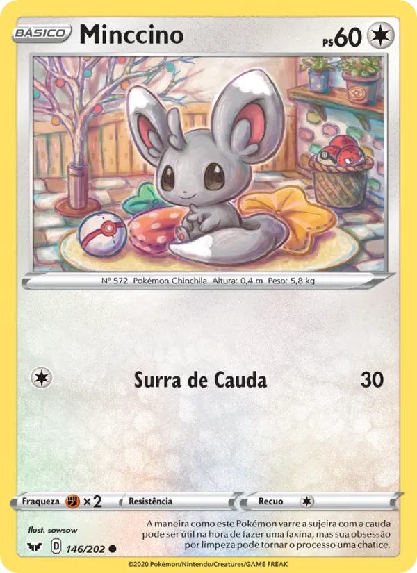 Minccino (Sword & Shield #146/202)