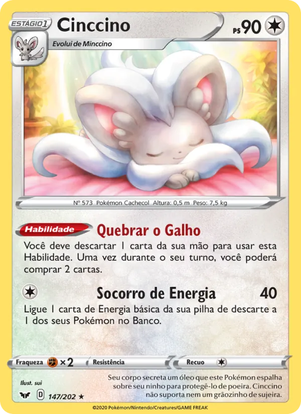 Cinccino (Sword & Shield #147/202)