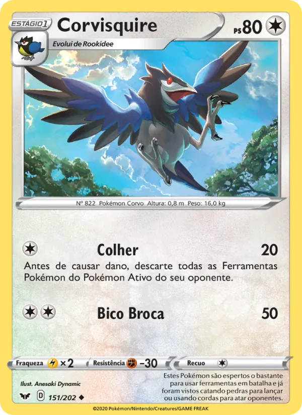 Corvisquire (Sword & Shield #151/202)