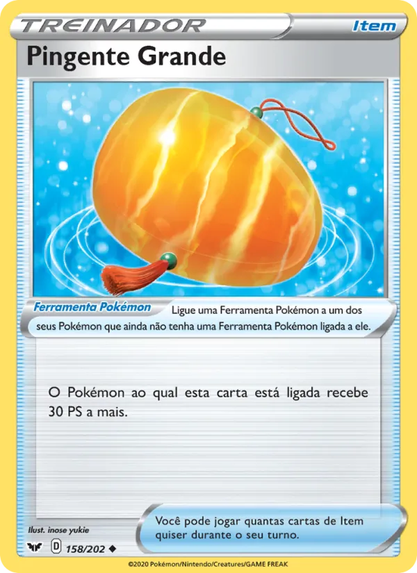 Pingente Grande (Sword & Shield #158/202)