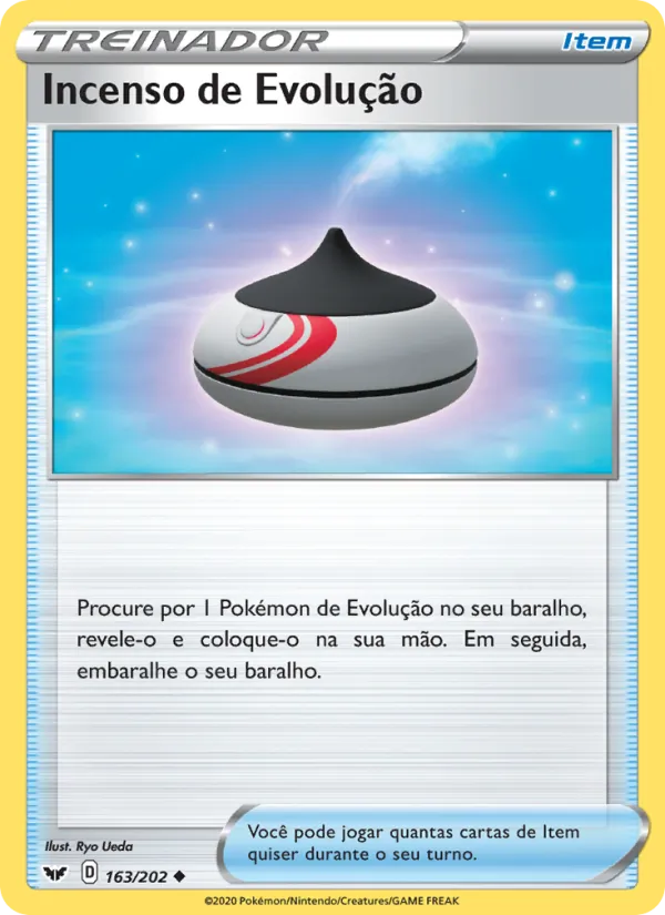 Incenso de Evolução (Sword & Shield #163/202)