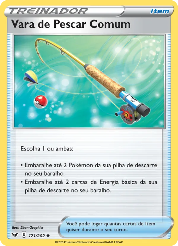 Vara de Pescar Comum (Sword & Shield #171/202)