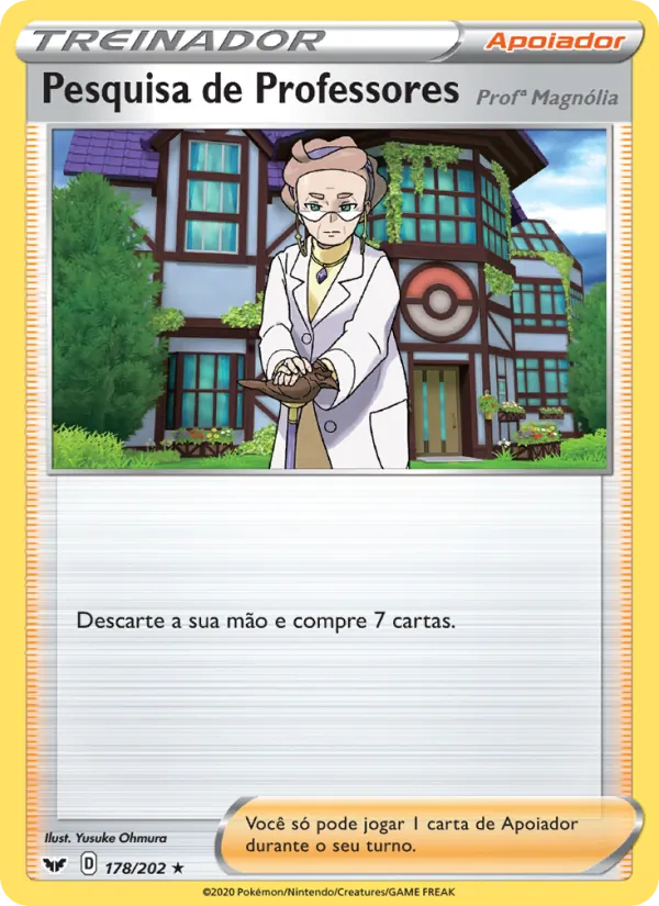 Pesquisa de Professores (Sword & Shield #178/202)