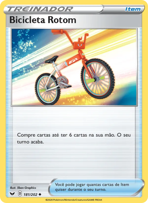 Bicicleta Rotom (Sword & Shield #181/202)