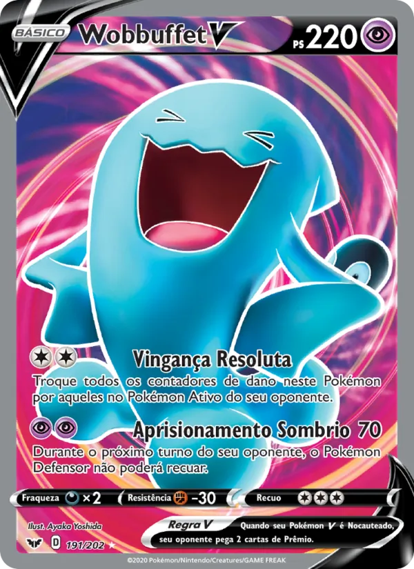 Wobbuffet V (Sword & Shield #191/202)
