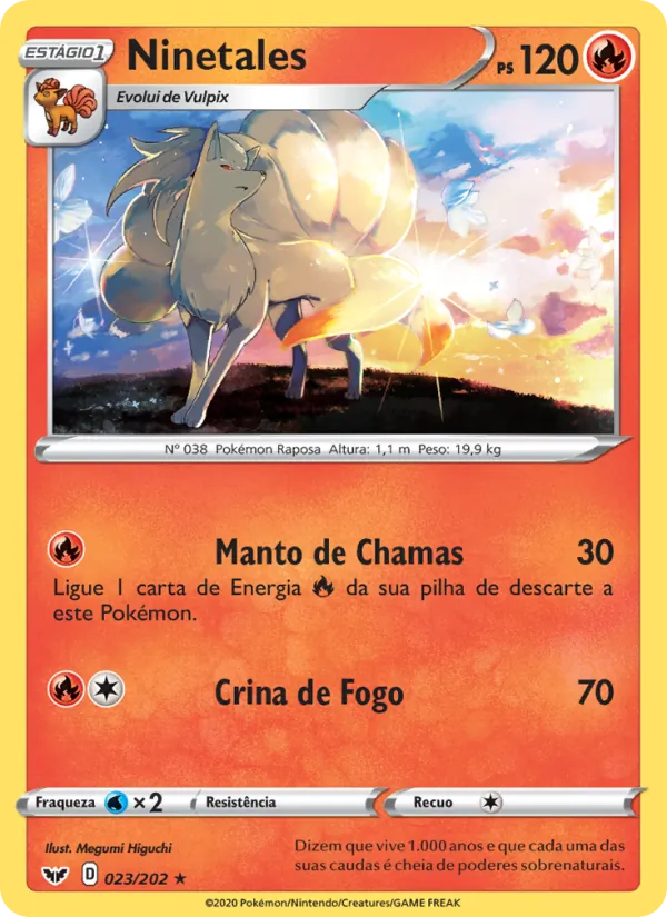 Ninetales (Sword & Shield #23/202)