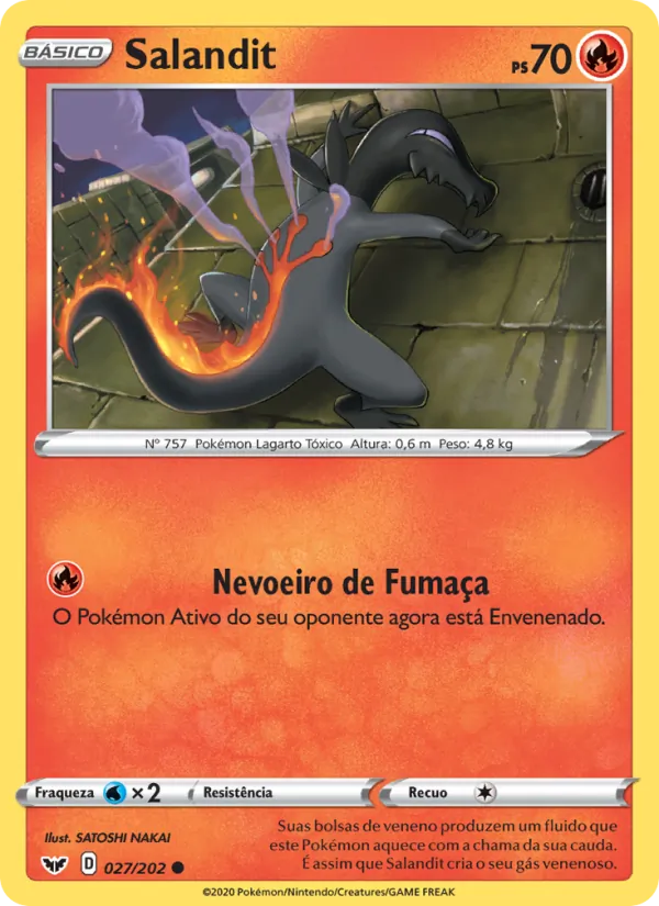 Salandit (Sword & Shield #27/202)