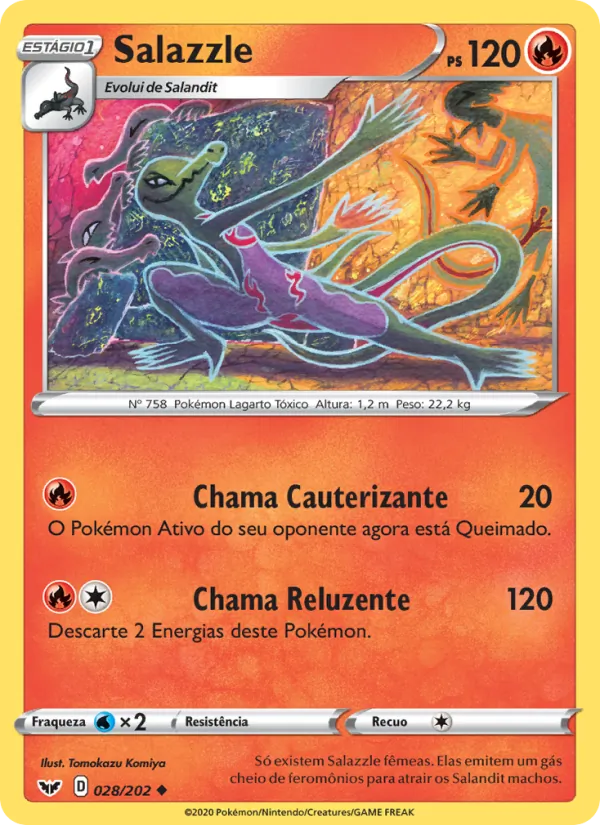 Salazzle (Sword & Shield #28/202)