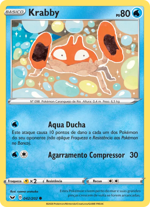 Krabby (Sword & Shield #42/202)