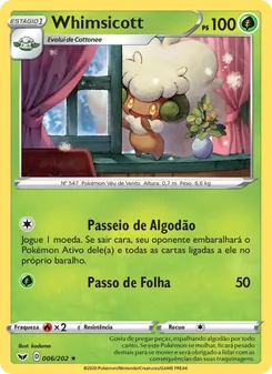 Whimsicott (Sword & Shield #6/202)