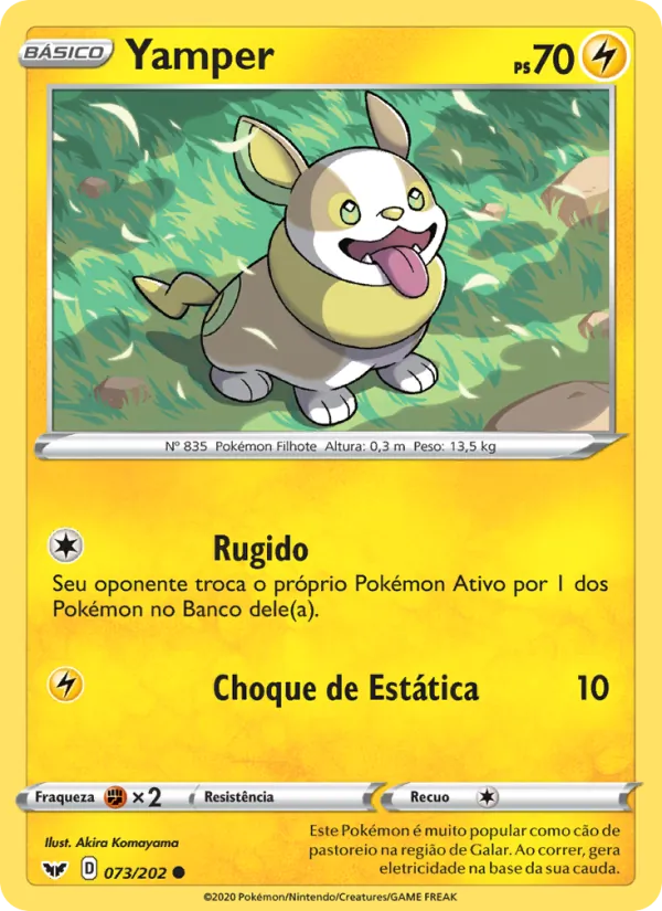 Yamper (Sword & Shield #73/202)