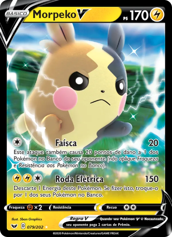 Morpeko V (Sword & Shield #79/202)