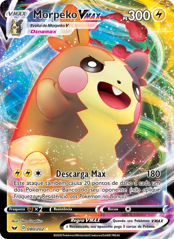 Morpeko VMAX (Sword & Shield #80/202)