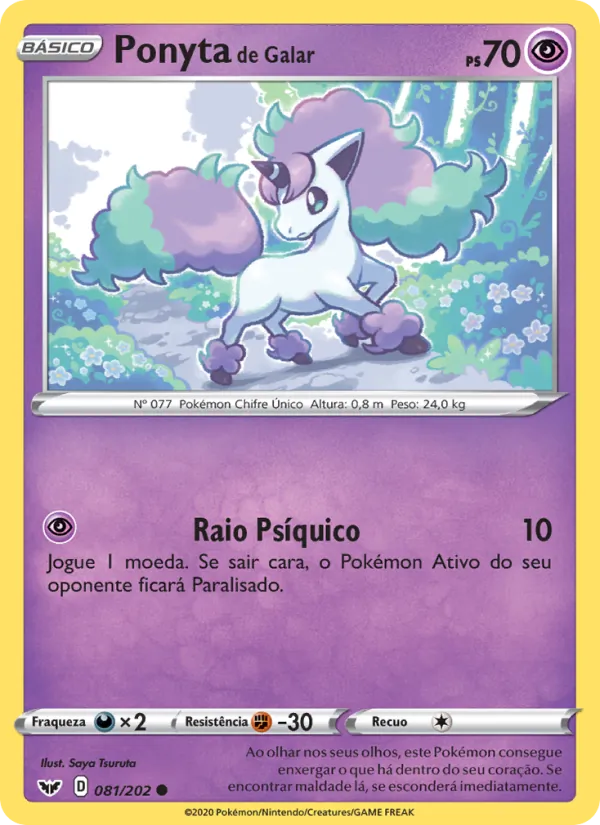Ponyta de Galar (Sword & Shield #81/202)
