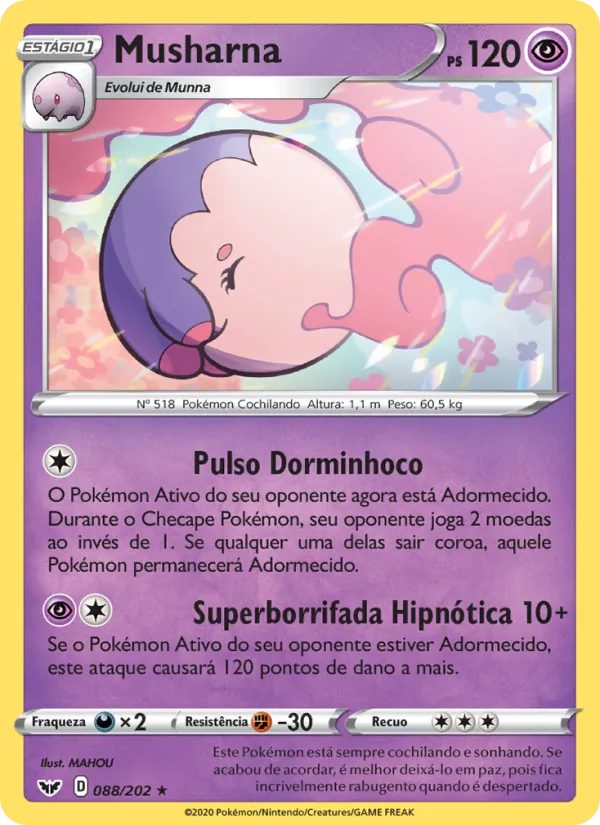 Musharna (Sword & Shield #88/202)