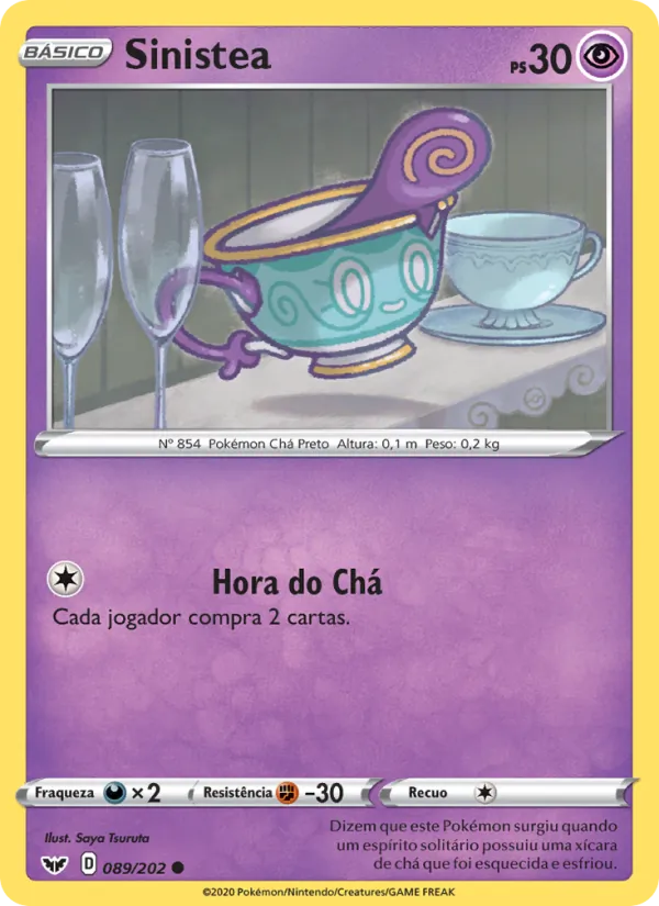 Sinistea (Sword & Shield #89/202)