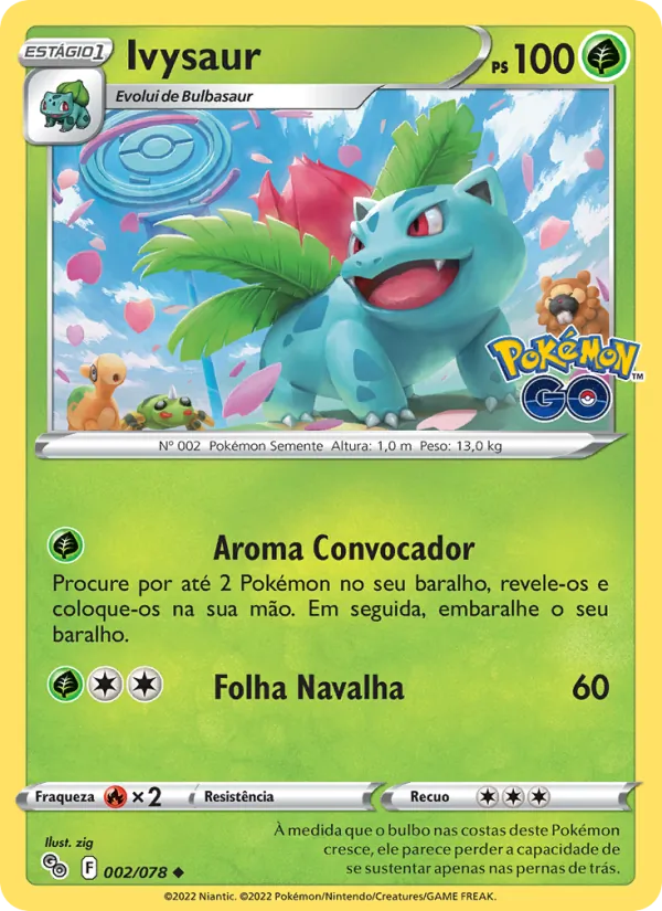 Ivysaur (Pokémon GO #002/78)