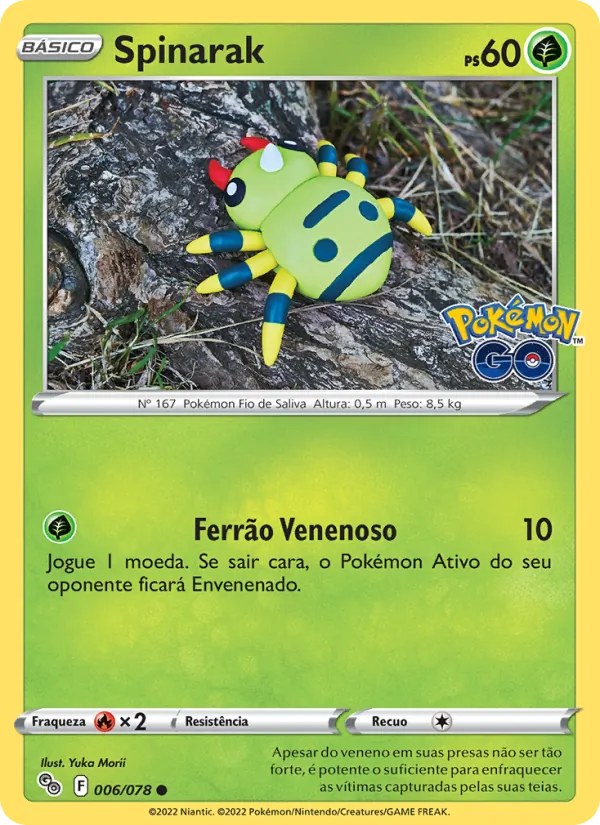 Spinarak (Pokémon GO #006/78)